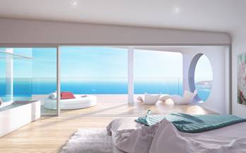 apartamentos exteriores en venta en marbella con vistas al mar