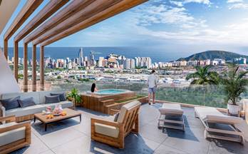 venta villa finestrat golf bahía