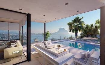 apartamentos en venta en calpe con terraza y ascensor