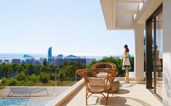 210 venta de casas con terraza en finestrat
