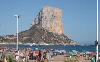 alquiler apartamento calpe calp segunda linea de playa 