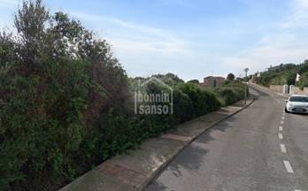 venta terrenos solares mahon cala llonga