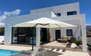 1 venta de casas con terraza grande en alfaz del pi