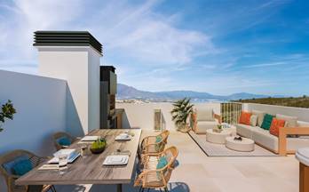 CHALET ADOSADO en venta manilva Bahia de las Rocas