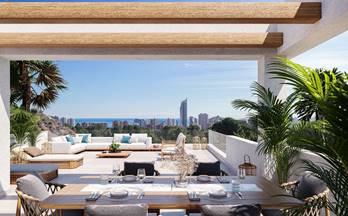 56 venta de casas exterior con terraza en finestrat