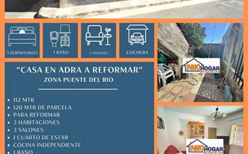 venta casa unifamiliar adra puente del rio