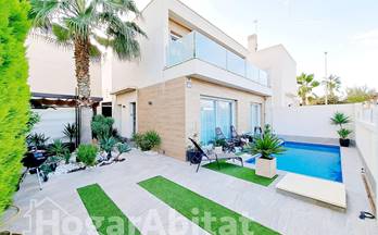 venta chalet pilar de la horadada zona pueblo