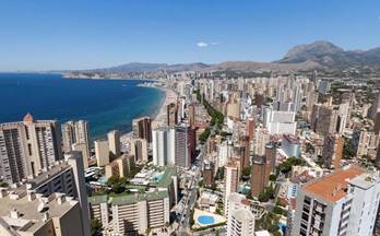 apartamentos exteriores en venta en benidorm con vistas al mar