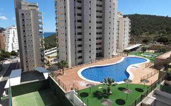 130 pisos en venta en finestrat con piscina