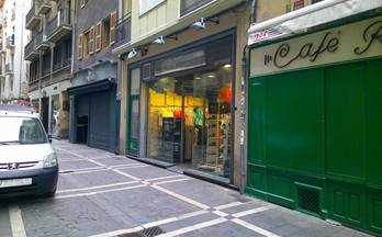 venta local pamplona casco viejo