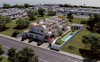 chalets con terraza en venta pilar de la horadada
