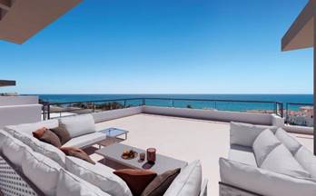 apartamentos exteriores en venta en casares con vistas al mar