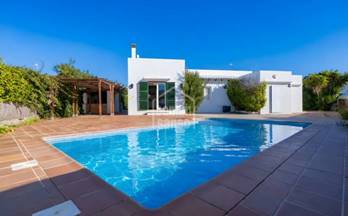 venta chalet ciutadella de menorca cala blanca