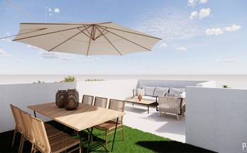 venta duplex pilar de la horadada zona pueblo