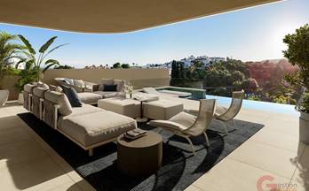 182 venta de casas con terraza en estepona
