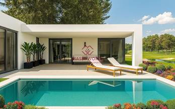 chalets exteriores en venta en hondon de las nieves con garaje