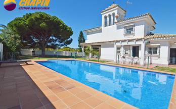venta chalet chiclana de la frontera sancti petri