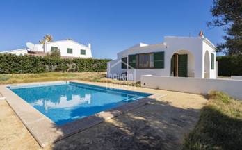 venta chalet ciutadella de menorca cap d´artrutx