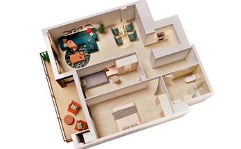 venta piso martorelles centro urbano 60