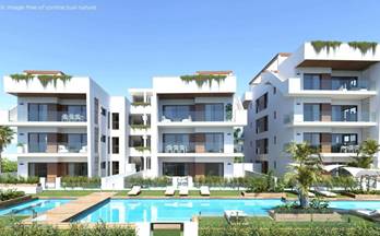 apartamentos con vistas al mar en los alcazares venta