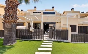 79 venta de casas exterior con terraza en orihuela costa