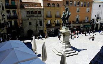 venta piso segovia plaza mayor