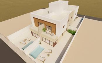 venta chalet adosado san javier 