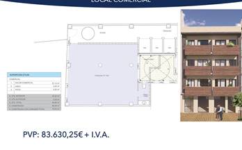 venta local huelva calle aviador ramon franco
