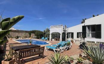 venta chalet mahon cala canutells
