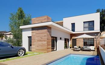 venta chalet adosado san javier parque del doce