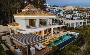 81 venta de casas con terraza en benahavis