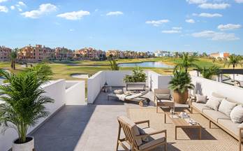 venta atico los alcazares la serena golf