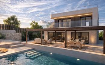 venta villa cabo de palos cala flores