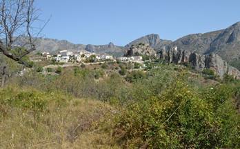 venta terrenos solares guadalest 