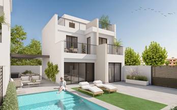 venta villa los alcazares playa la atascadera