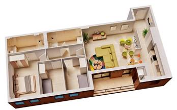 venta piso martorelles centro urbano 60