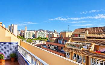 venta atico benidorm colonia madrid
