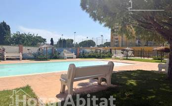 venta piso canet d´en berenguer 2âª línea playa