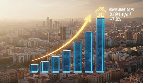 Vivienda +7,8%, salarios +3%: España se aleja del acceso a un hogar