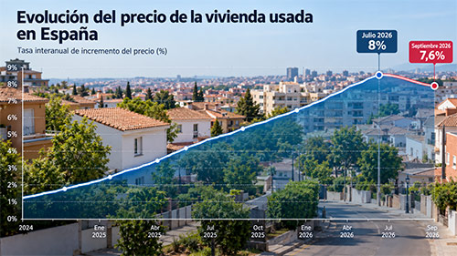 La vivienda pierde velocidad, pero continúa un 7,6% más cara que hace un año